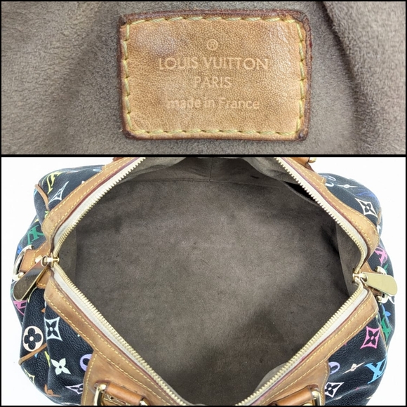 ✨️💎Authentic Louis Vuitton Courtney Monogram Black Multicolor Murakami - Picture 12 of 16